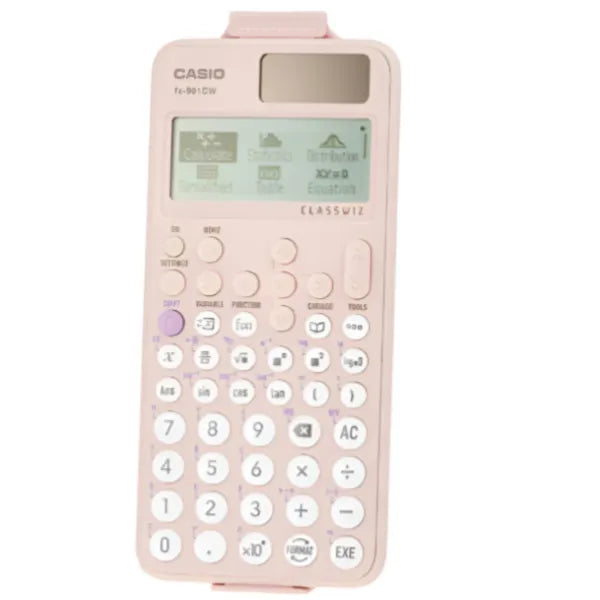 آلة حاسبة علمية قياسية كاسيو كلاس ويز - FX-991CW-PK-W-DT
