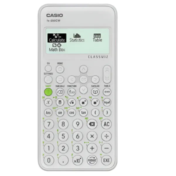 آلة حاسبة علمية قياسية Casio ClassWiz FX-350CW-W-DT