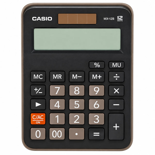 Casio MX-12B Table Calculator 12 Digit-Black