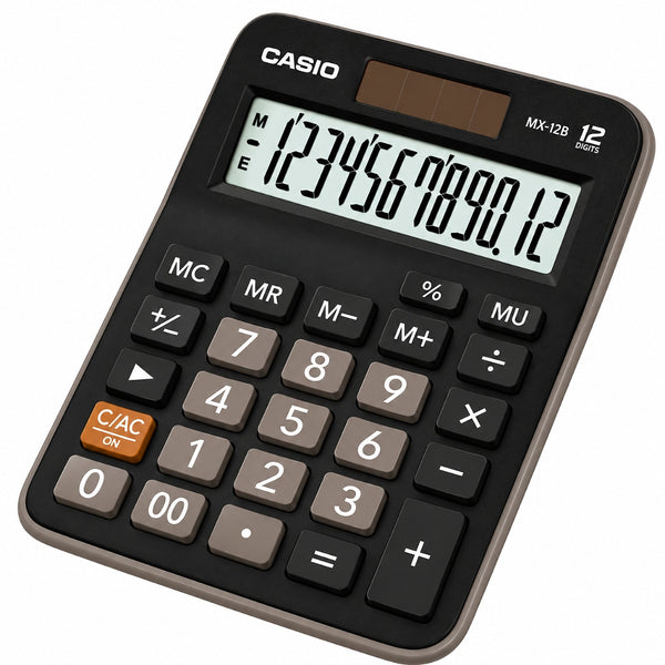 Casio MX-12B Table Calculator 12 Digit-Black alternate