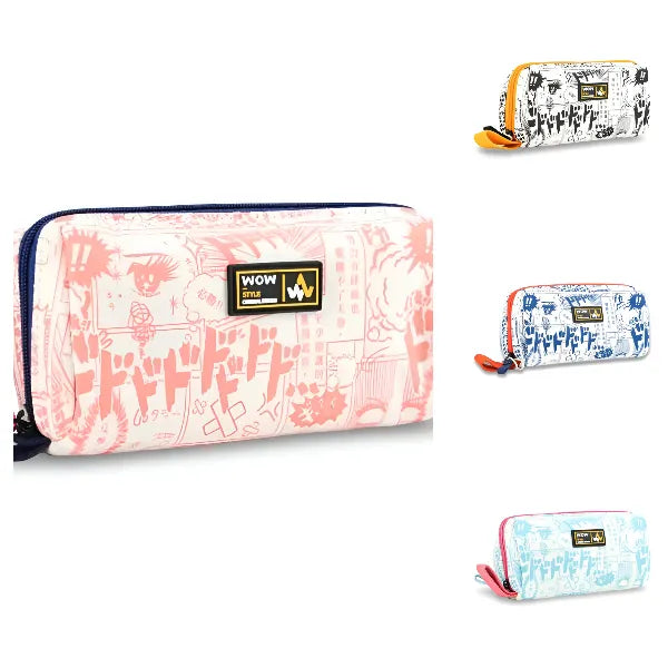 Anime Print Zipper Pencil Case – Assorted, 1-Piece Set