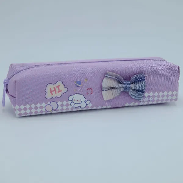 Cute Zipper Pencil Case For Girls-1 Pieces Set alternate