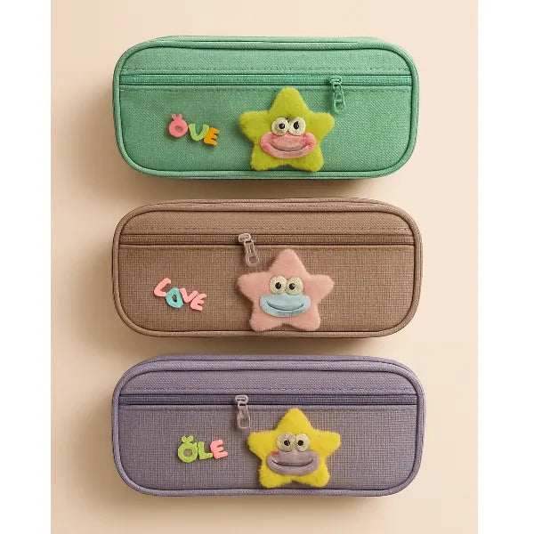 Street Home Star Ty Zipper Pouch – Assorted Colors (1 Piece)