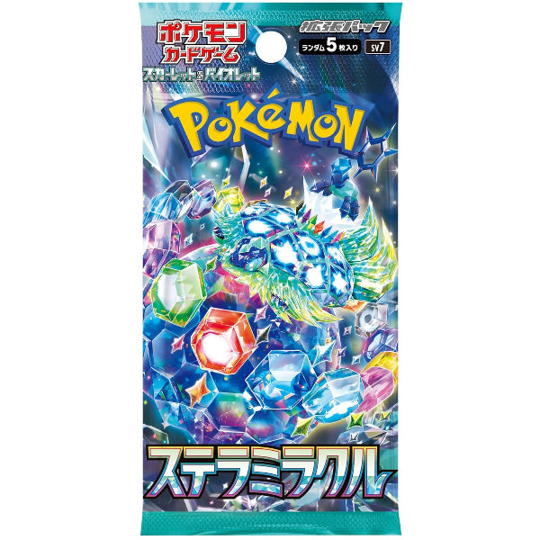 Pokemon Cards Stellar Miracle Booster Pack – Collectible TCG Card