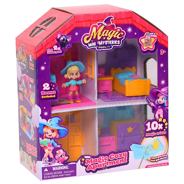 Magic Mini Mysteries Interactive Dollhouse With Figurines