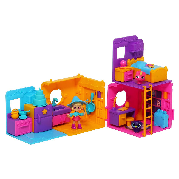 Magic Mini Mysteries Interactive Dollhouse With Figurines alternate