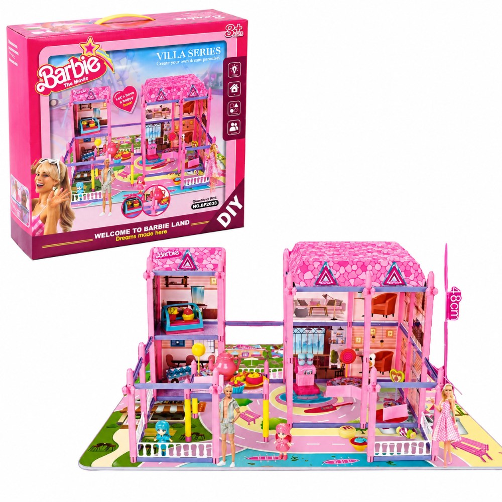 Barbie The Movie Villa Series Playset – 202 Pieces