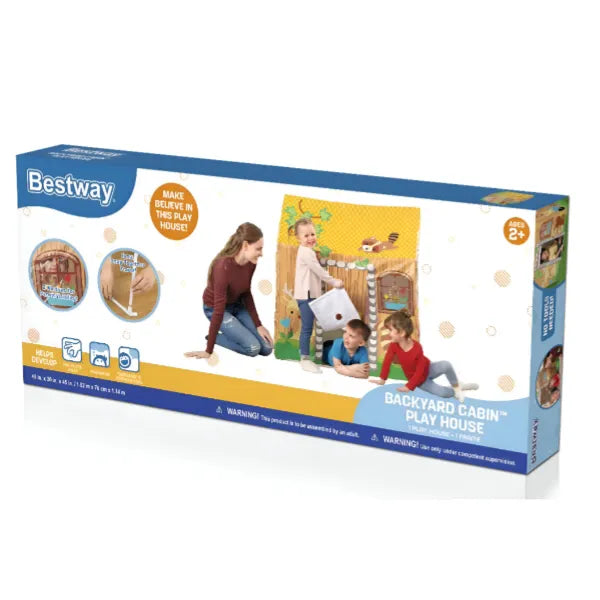 Bestway Backyard Cabin Play House For Kids