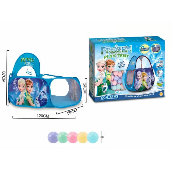 Disney Frozen Indoor&Outdoor Fun Play Tent With 50 Balls - Play House