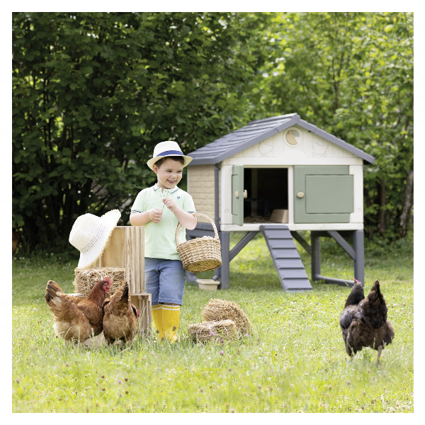 Smoby Cluck Cluck Farm Cottage -Chicken Coop Play Structure alternate