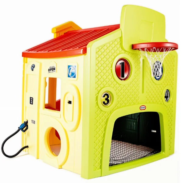 Little Tikes Tike Town Playhouse - أخضر غامق