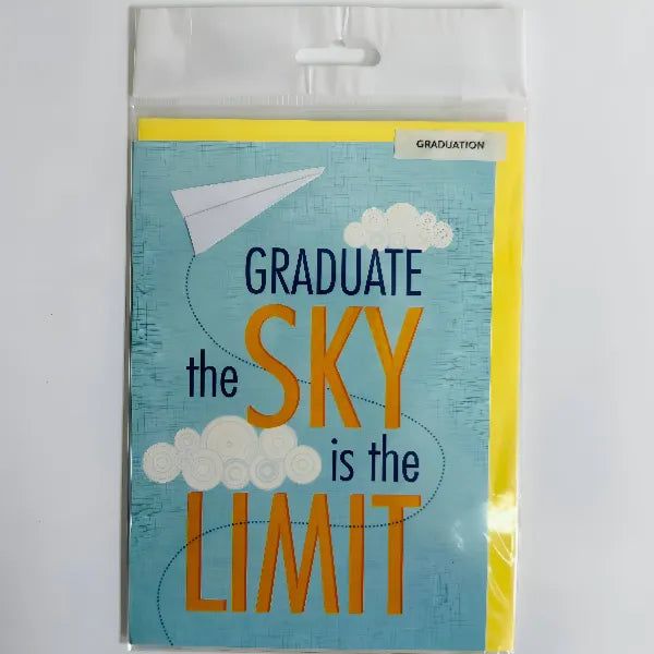 Graduation Greeting Gift Card With Envelope