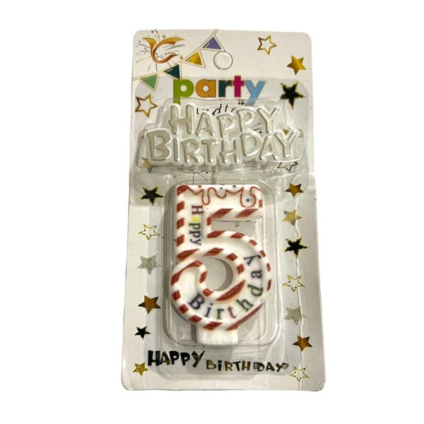 Happy Birthday Party Candle