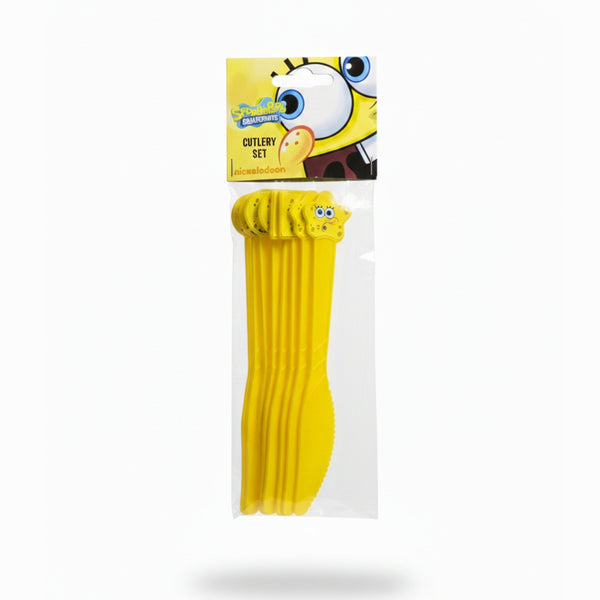 Spongebob Kids Party Knife – 10 Pieces Set alternate