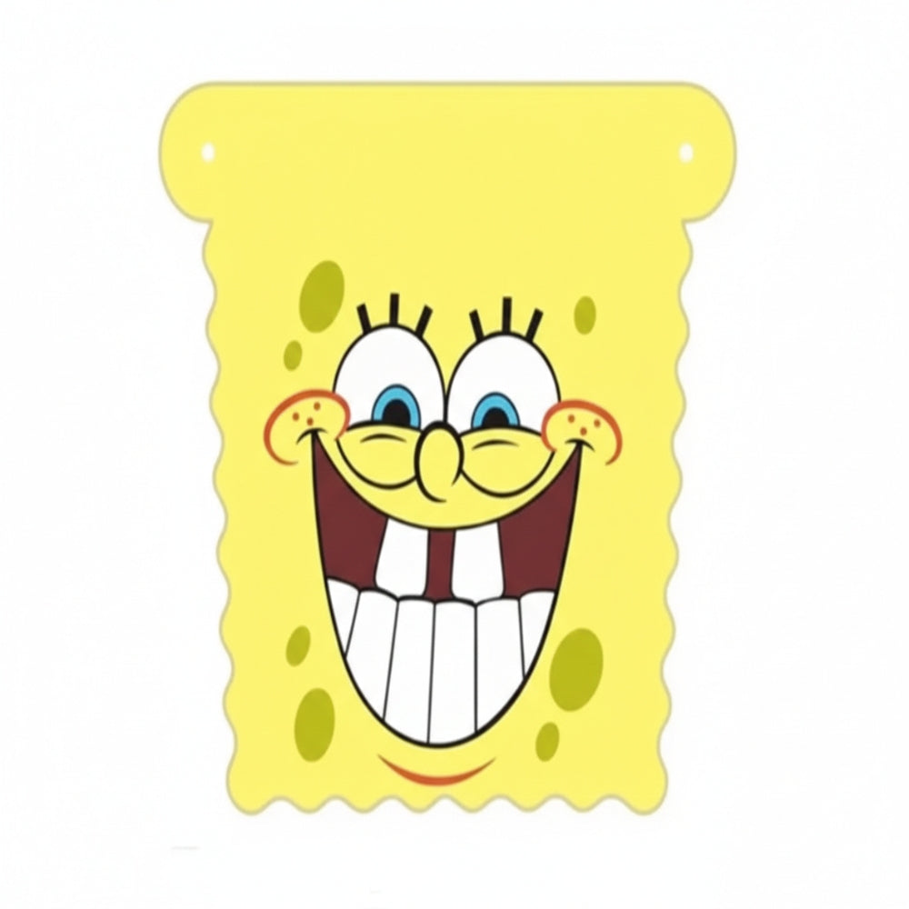 MBC SpongeBob Decoration Party Flag Banner 3m