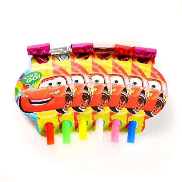 Disney Cars Party Whistle-pack Of 6 Pieces