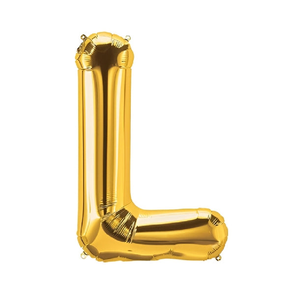 Party Decoration Gold Foil Balloon Letter L