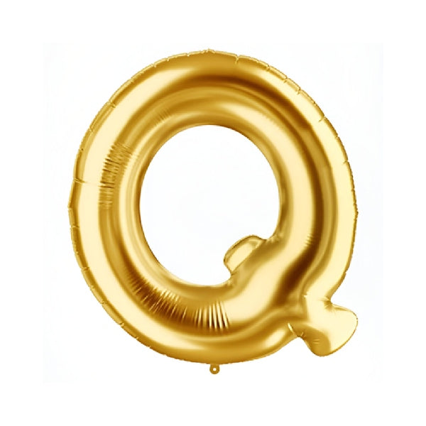 Party Decoration Gold Foil Balloon Letter Q