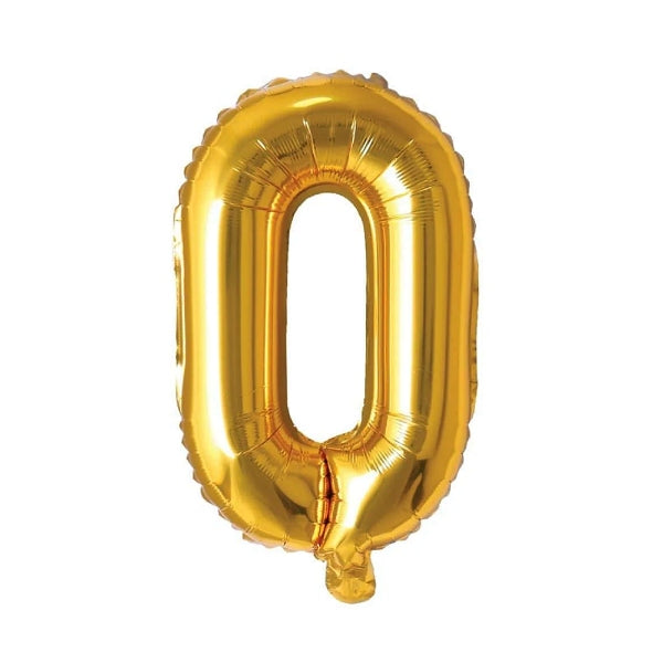 Party Decoration Gold Foil Balloon Letter O PIGC291