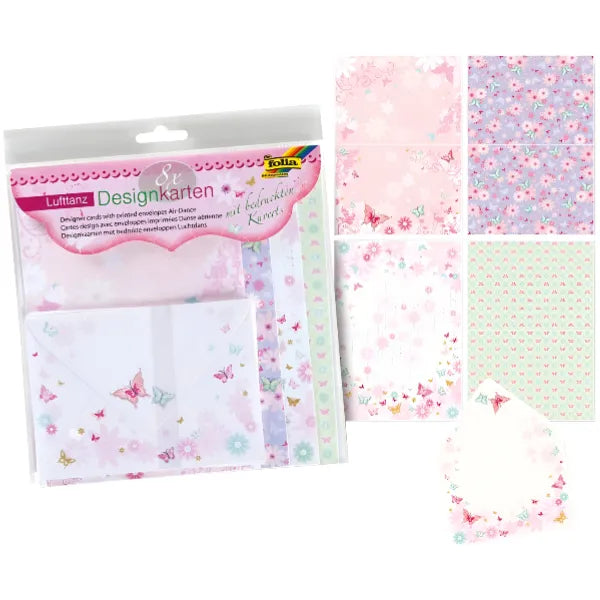 Folia Design Card Set With Envelopes (PIGS341)