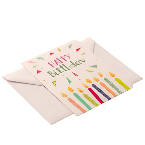 Small Birthday Wishes Card With Envelope