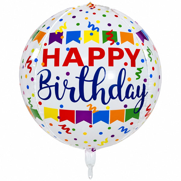 Happy Birthday Foil Colourful Balloon 22 Inches alternate