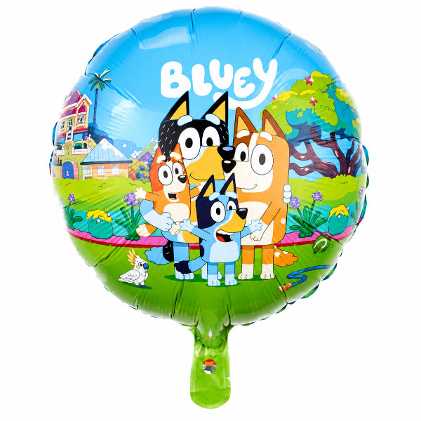 18 Inch Bluey Cartoon Foil Balloon (Uninflated)