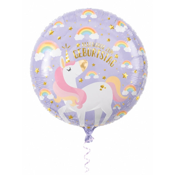 Unicorn Birthday 18-Inch Helium Foil Balloon