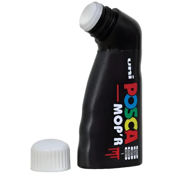 Uni Posca Water Based Multi Surface Permanent Paint Marker-3mm - 19mm Round Tip - White (PMHO25)