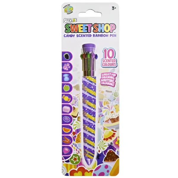 Scentos Candy Scented Rainbow 10 Colors Pen