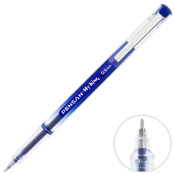 Pensan My King Gel Pen Blue 0.5 mm