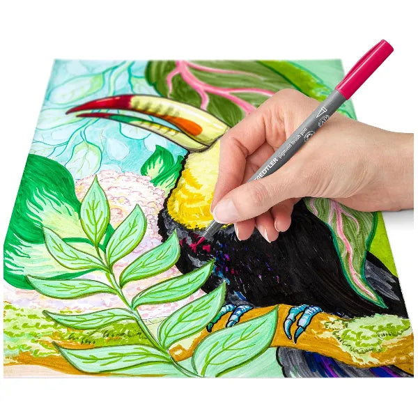 Staedtler Pigment Arts Brush Pen Set- 24 Colors alternate