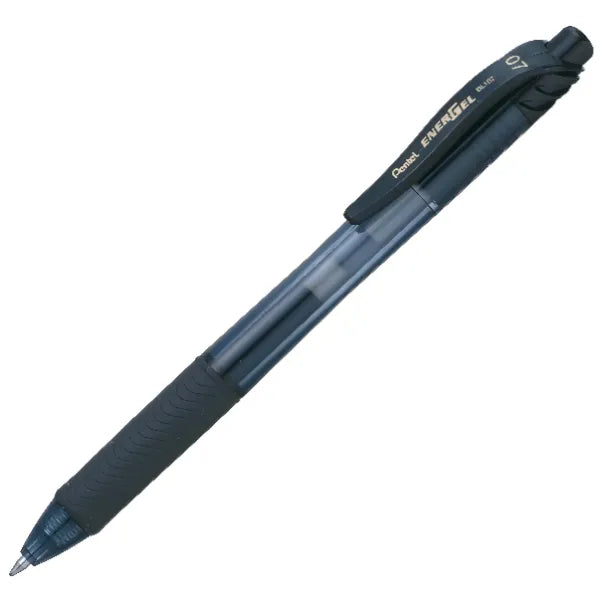Pentel Energel 0.7mm Retractable Gel Roller Pen - Black