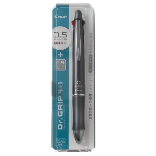 Pilot Dr. Grip 4+1 Multicolor Ballpoint Pen 0.5mm