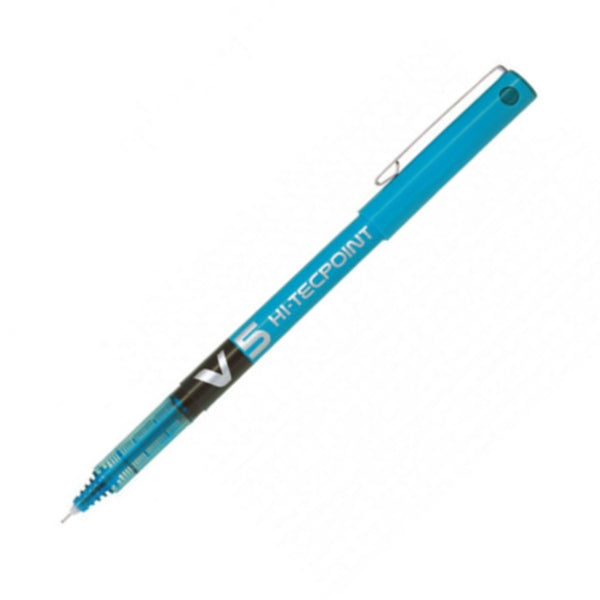 Pilot Hi-Tecpoint V5 0.5mm Roller Pen - Light Blue