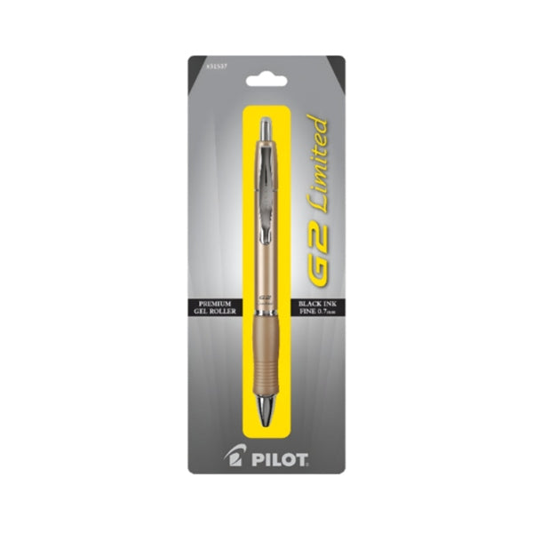 PILOT G2 Limited Refillable & Retractable Rolling Ball Gel Pen