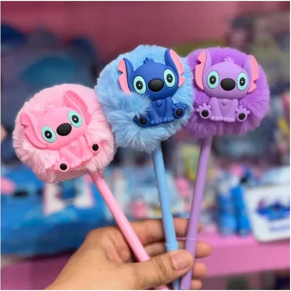 Stitch Plush Gel Pen -Assorted (1 Pieces Only)