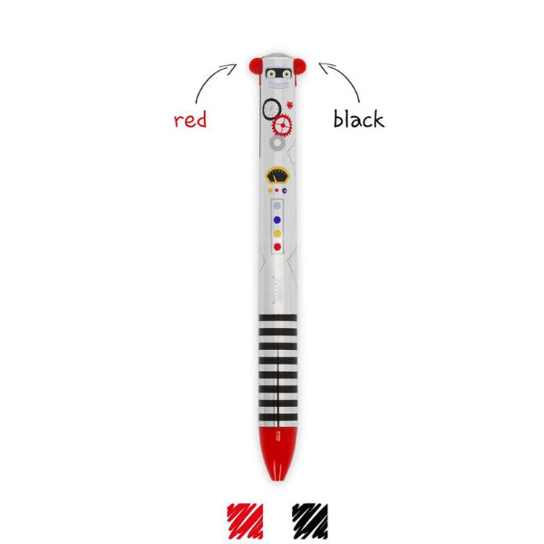 Legami Click & Clack Robot Pen – Two Colours