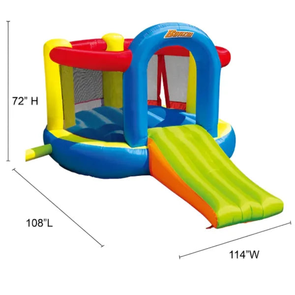 Banzai Inflatable Jump and Slide Bouncer House alternate