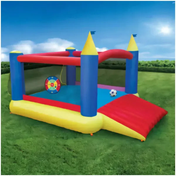 Banzai Inflatable Slide And Score Activity Bouncer