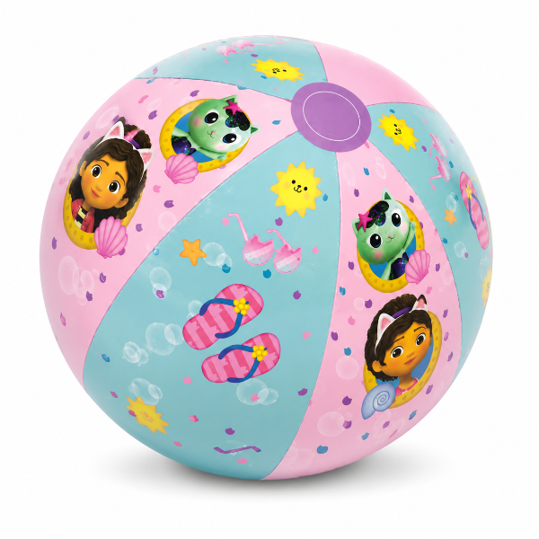 Gabby’S Dollhouse Inflatable Beach Ball For Kids 40 Cm