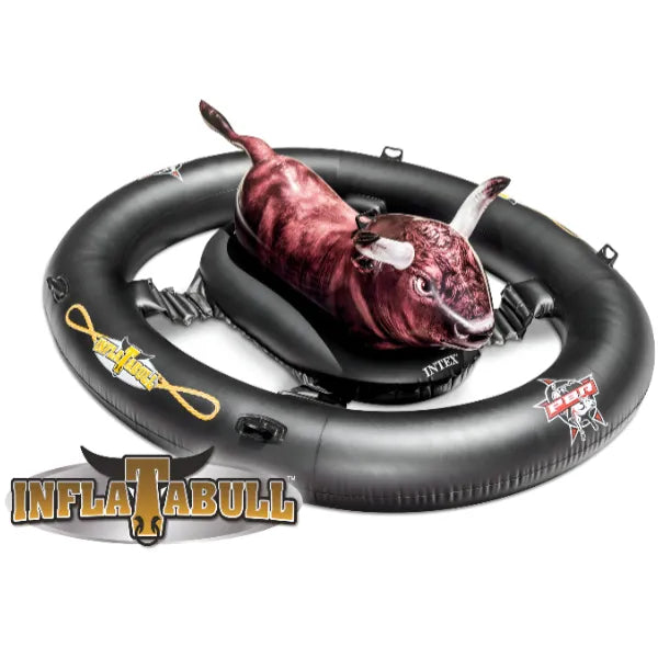 Intex Inflatable Bull-Riding Giant Inflatabull  Swimming Pool Lake Fun Float