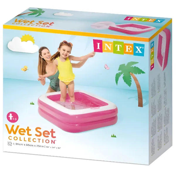 Intex Inflatable Square Pool 86 x 86 x 25cm alternate