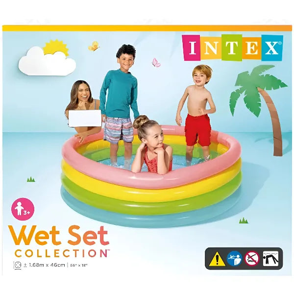Intex Sunset Glow Inflatable Pool for Kids