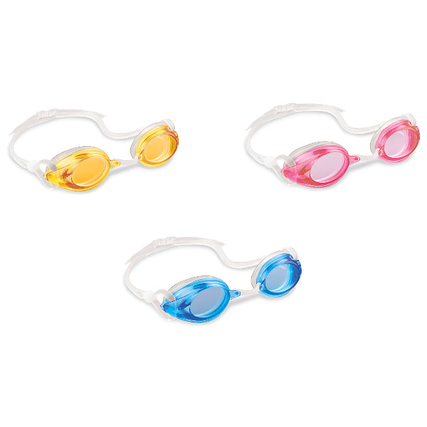 Intex Sport Relay Swimming Goggles-Assorted 1 Pieces Set