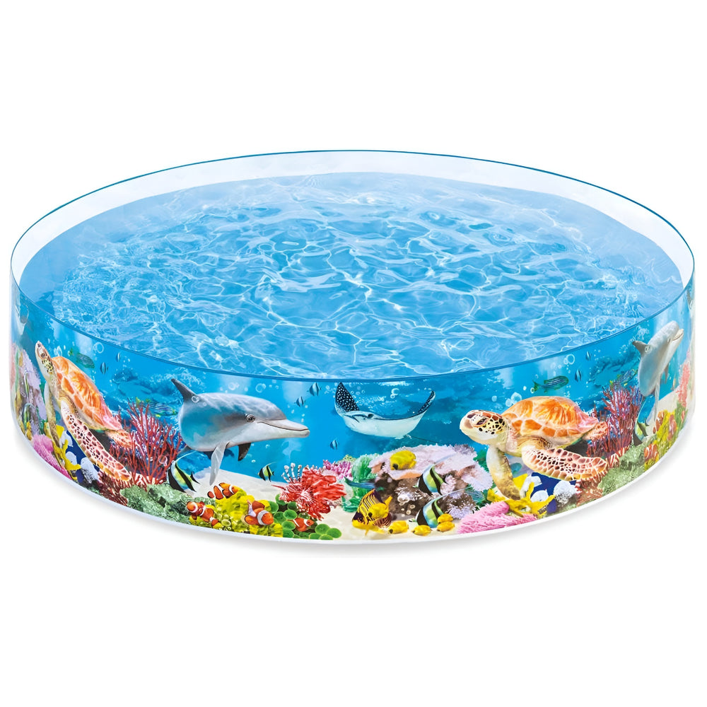 Intex Coral Reef Snapset Above-Ground Kids Pool