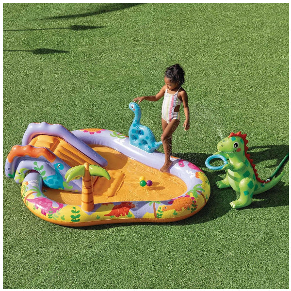 Intex Dino Park Inflatable Play Center Pool-201 X 157 X 69 Cm alternate