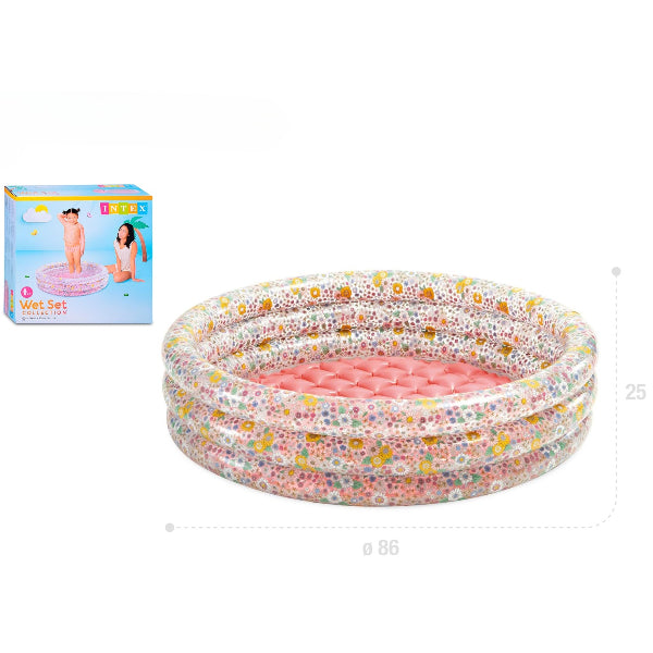 Intex Sweet Blossom Baby Pool – 86 × 25 Cm
