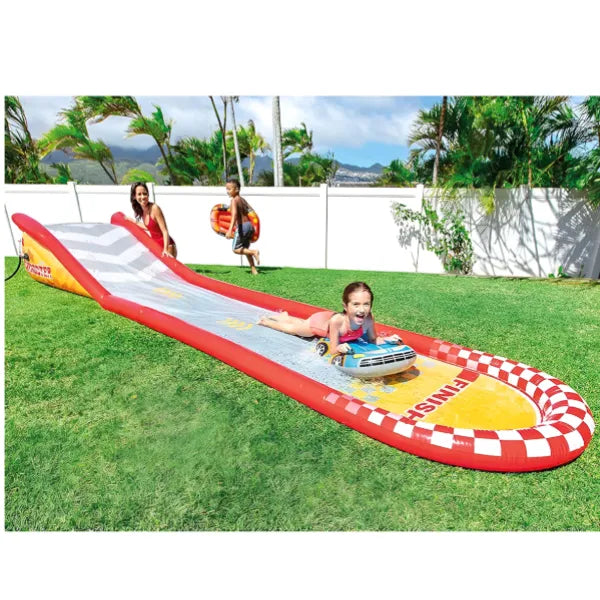 Intex Mini Track Intex Racing Fun Inflatable Slide - Poix52