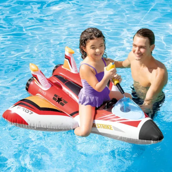 Intex Inflatable Water Gun Plane Ride-Ons For Kids-Float-Assorted Colors alternate